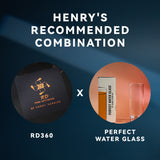 Perfect Champagne Glass & Perfect Water Glass by Henry Harrius