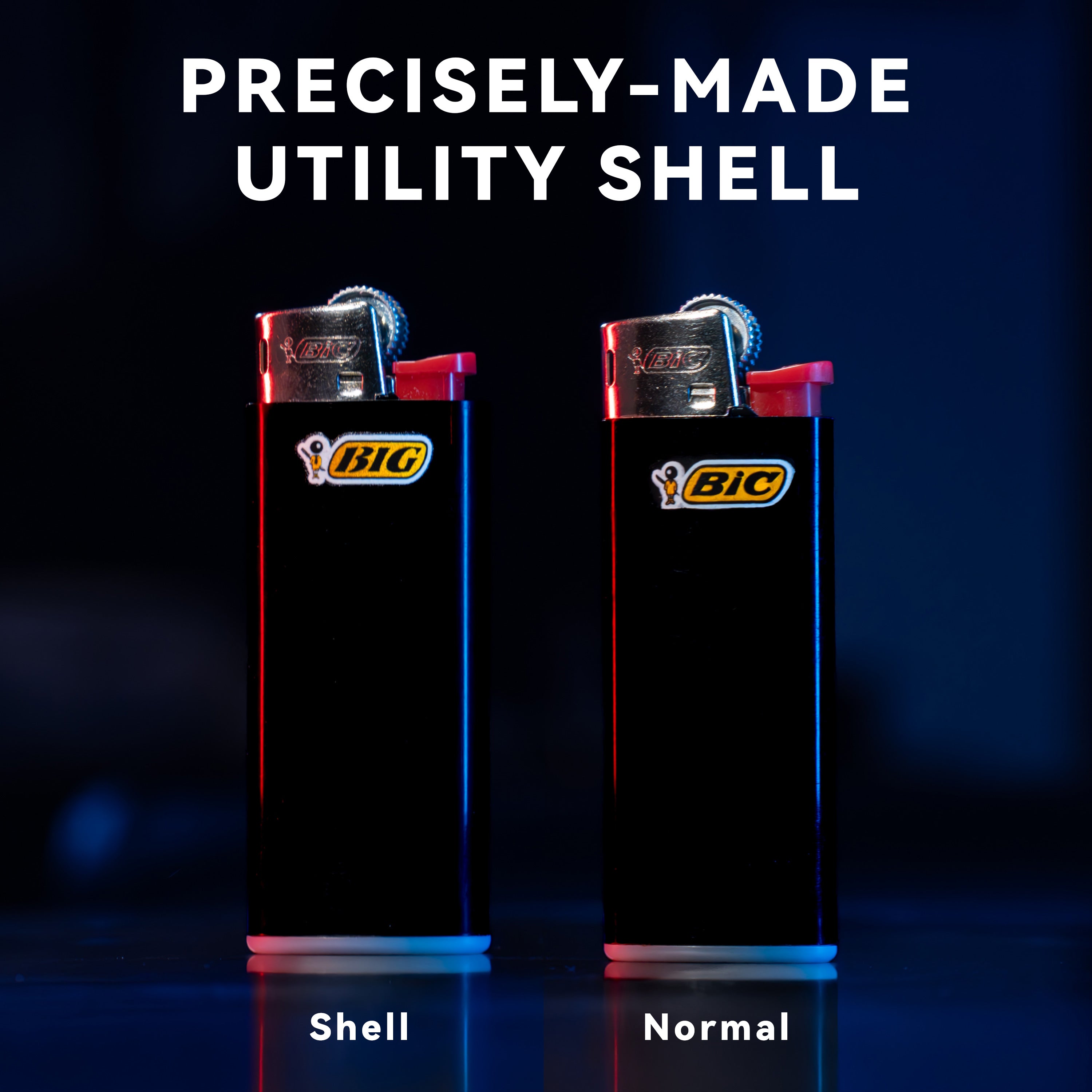 Utility Lighter Shell  by Horace Ng & Henry Harrius
