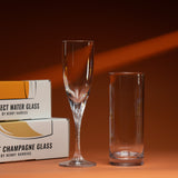 Perfect Champagne Glass & Perfect Water Glass by Henry Harrius （WORKER SERIES Sale）