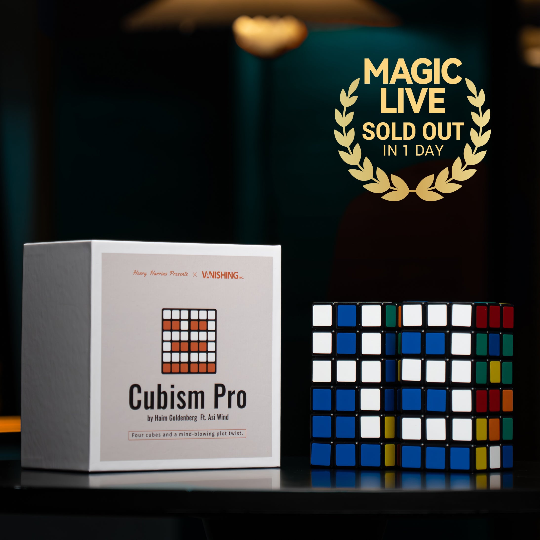 Cubism Pro by Haim Goldenberg ft. Asi Wind (FREE SHIPPING)