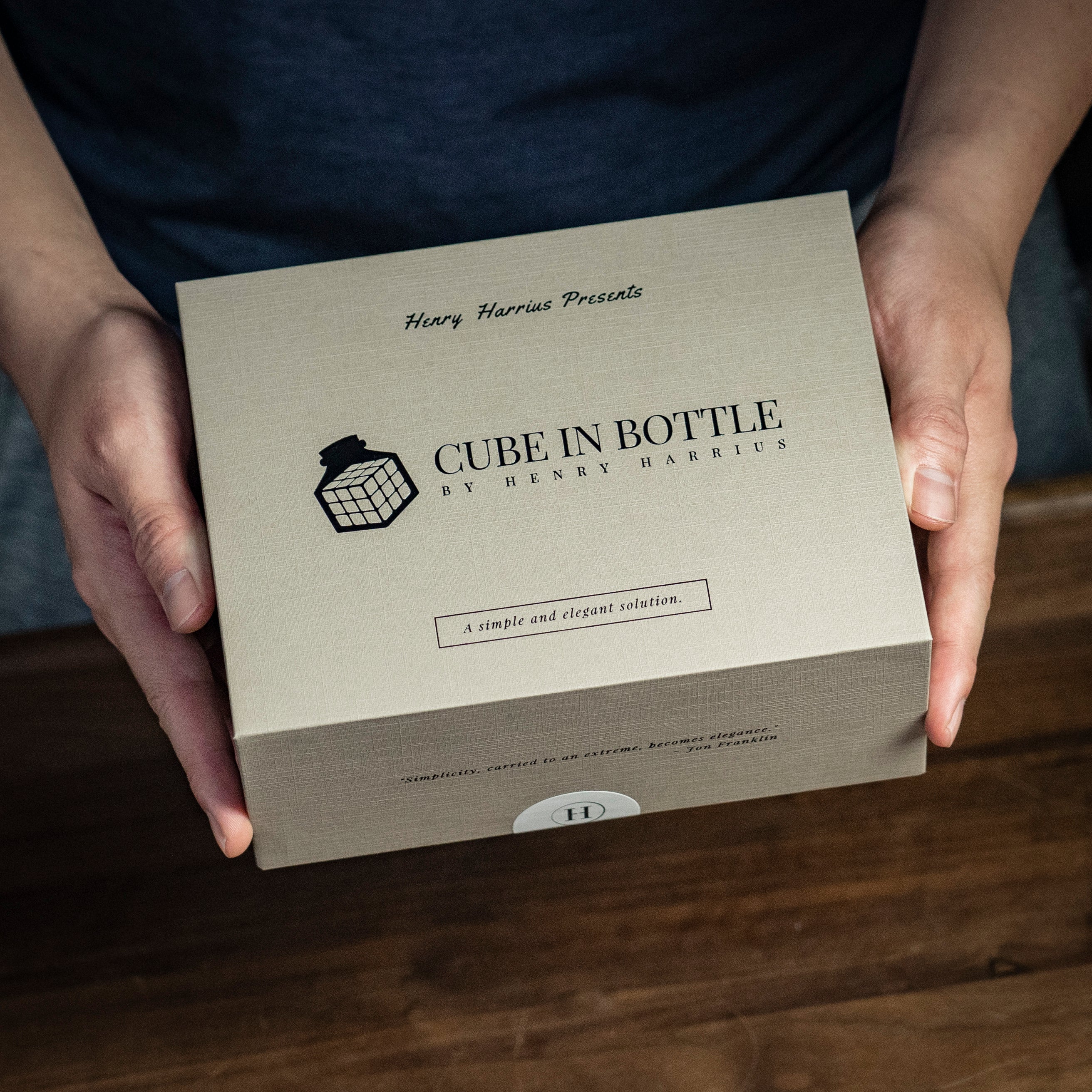 Cube In Bottle by Henry Harrius （No.1 Best Trick of 2021 rated by Craig Petty’s Magic TV）